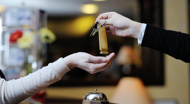 When booking all nine rooms of the boutique hotel, you will receive a 10% discount